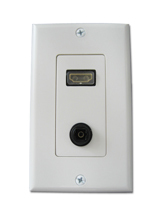 Toslink Wall Plate